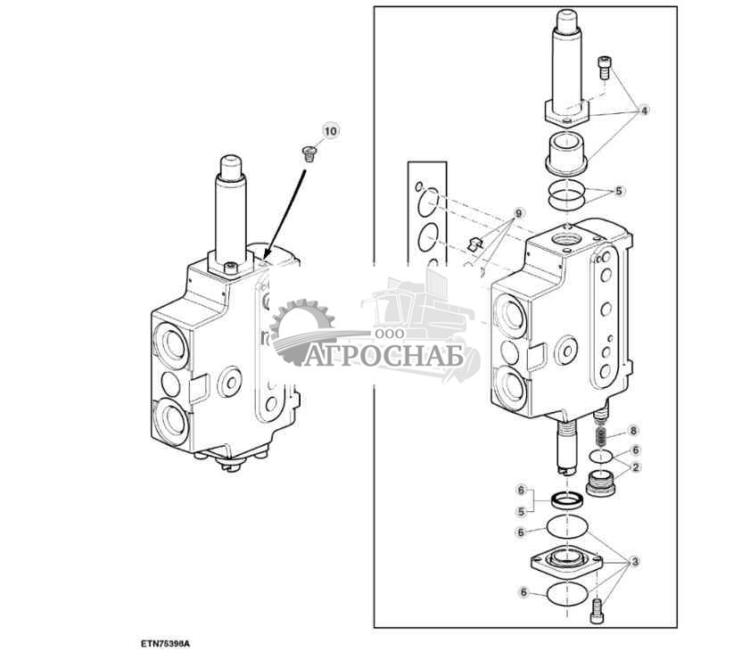 Mechanical SCV, 100 Series, Position II 